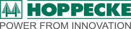 Grün graues Hoppecke Logo